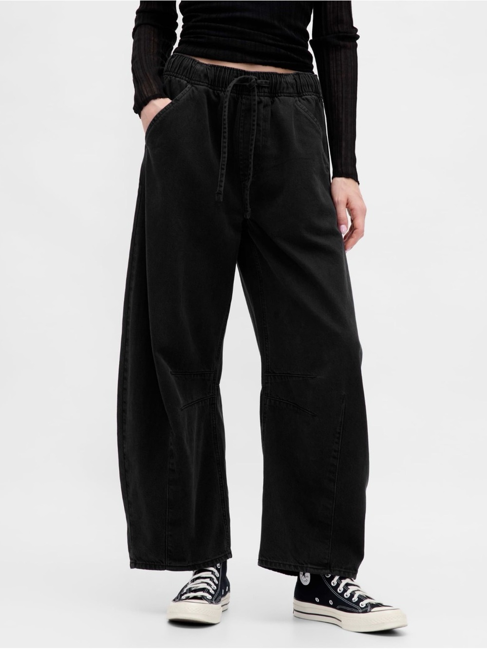 GAP Mid Rise UltraSoft Easy Horseshoe Jeans